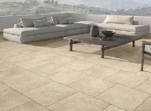Outdoor-grade porcelain pavers